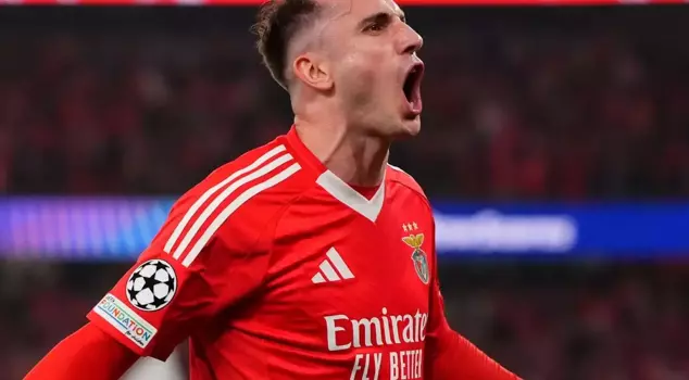 In Benfica's defeat against Barcelona, the blame was placed on Kerem Aktürkoğlu.