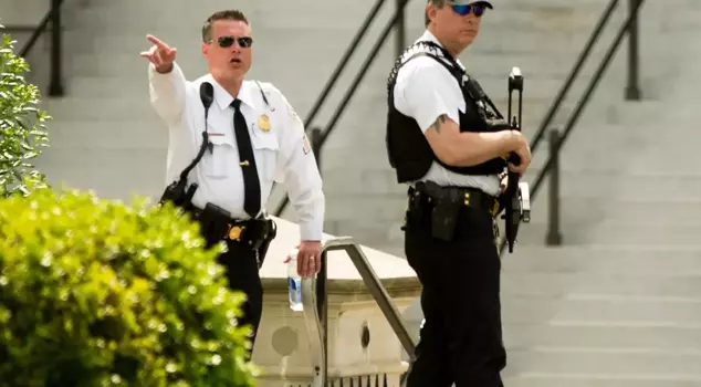 The U.S. Secret Service shot an armed individual near the White House.