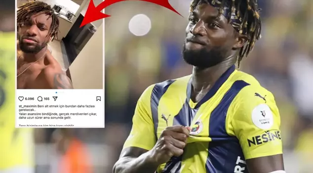 Saint-Maximin, who was not included in the Rangers match squad, shared a post at lightning speed.