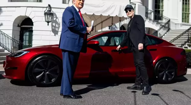 Trump bought Tesla vehicles to support Elon Musk.