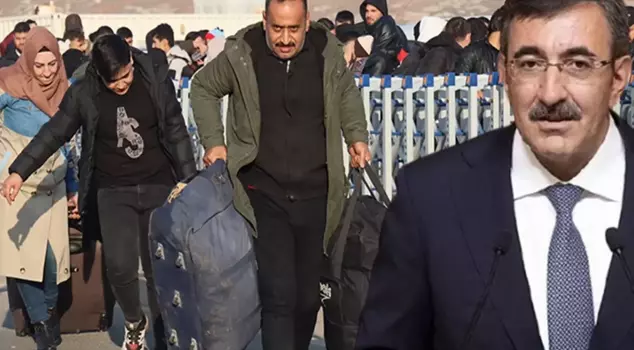 Cevdet Yılmaz announced the number of people returning to Syria.