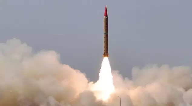 Йеменских хуситов ракетная атака на Израиль.