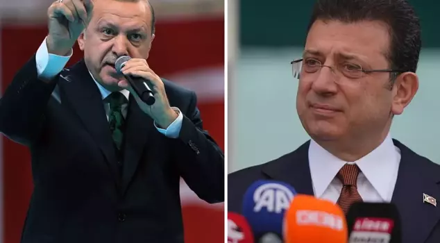 The eyes turned to President Erdoğan, who criticized the opposition and overlooked İmamoğlu.