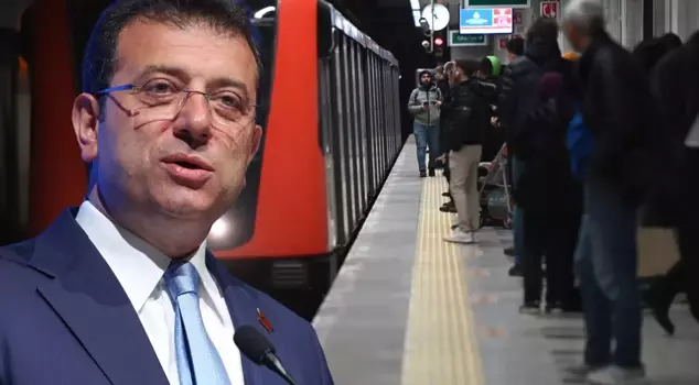 After İmamoğlu's detention, some metro stations in Istanbul were closed.