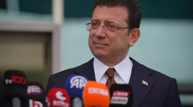 İmamoğlu's one-sentence response to the question, 