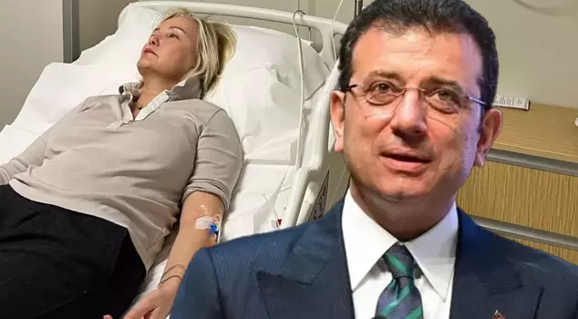 Berna Laçin was hospitalized following İmamoğlu's arrest.