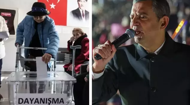 Özgür Özel announced the number of votes cast in the CHP's primary election.