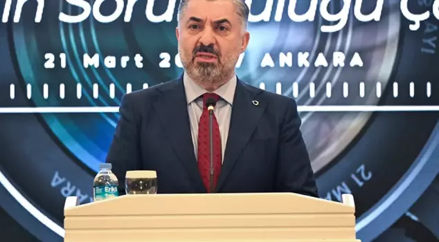 RTÜK President Şahin sends a stern message to television channels.