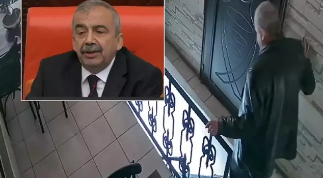 The image of Sırrı Süreyya Önder was questioned: He had a bit of difficulty while getting off.
