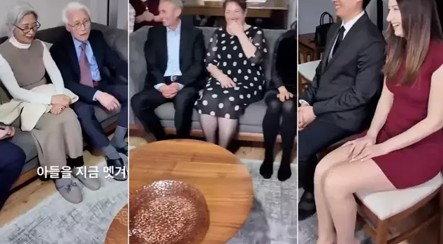 Türkiye'ye kız istemeye gelen Koreli babadan kahkahaya boğan sözler

Корейский отец, приехавший в Турцию просить руки невесты, произнес слова, вызывающие смех.