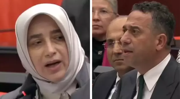 A 'jammer' controversy between Basarı and Zengin in the Turkish Grand National Assembly! The tension suddenly escalated.