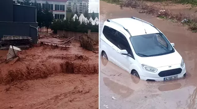 Flood disaster in Kırıkkale! Train services have been suspended, and homes and businesses are submerged.