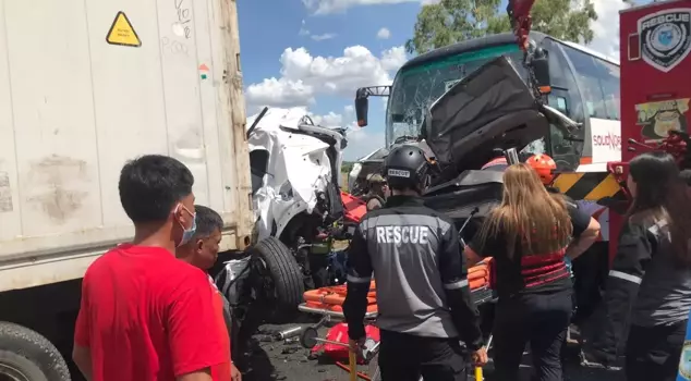 Ten people lost their lives in a bus accident in the Philippines.