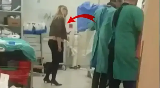 The cardiology coordinator who was negotiating while the patient was undergoing angiography has been dismissed.