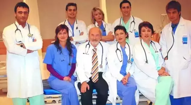 The cast of the TV series 