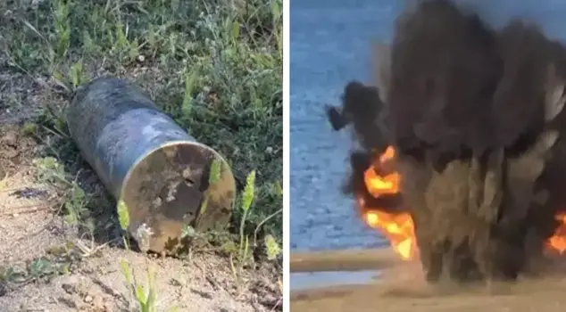 A 105-year-old unexploded shell was found in Lake Iznik.