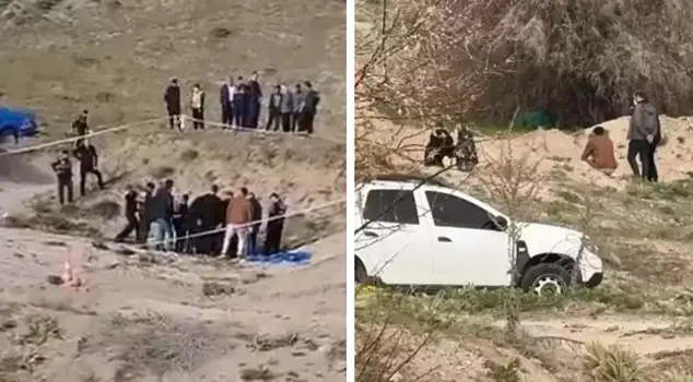 A shepherd grazing sheep in Nevşehir found a body wrapped in a blanket.