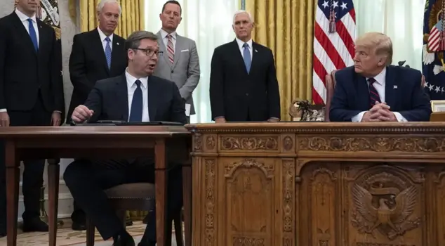 During his visit to the United States, Serbian President Aleksandar Vucic, who fell ill, hurriedly returned to his country.