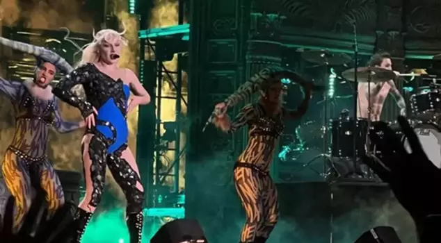 A bomb attack targeting a Lady Gaga concert in Brazil was thwarted at the last moment.