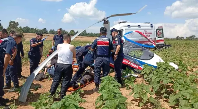 Two soldiers were injured in a Cayrokopter accident in Adana.