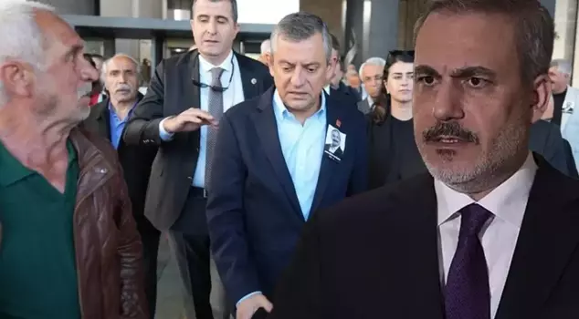 Foreign Minister Fidan's response to the attack on Özgür Özel: Unacceptable.