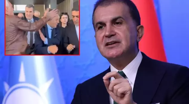 The first reaction from the AK Party to the punch attack on Özgür Özel.