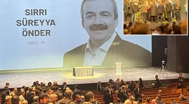 Farewell to Sırrı Süreyya Önder! The first ceremony was held at AKM.