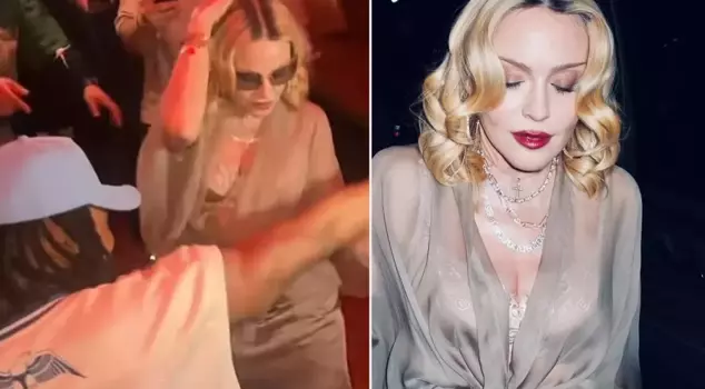مدونا احتفلت بجنون في عيد ميلاد حبيبها.