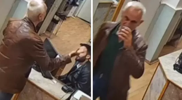 أظهرت الصور السابقة للهجوم الشخص الذي صفع أوزغور أوزيل.
