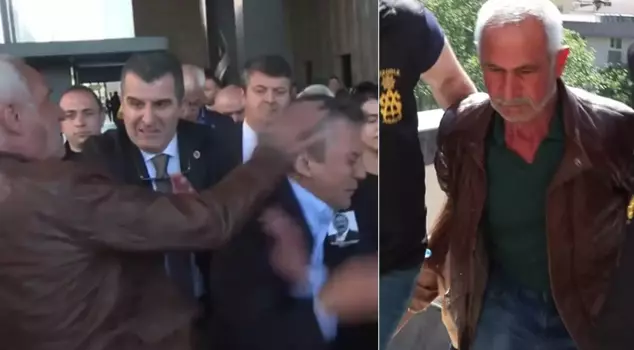 Özgür Özel'e saldıran şahıstan pes dedirten sözler

