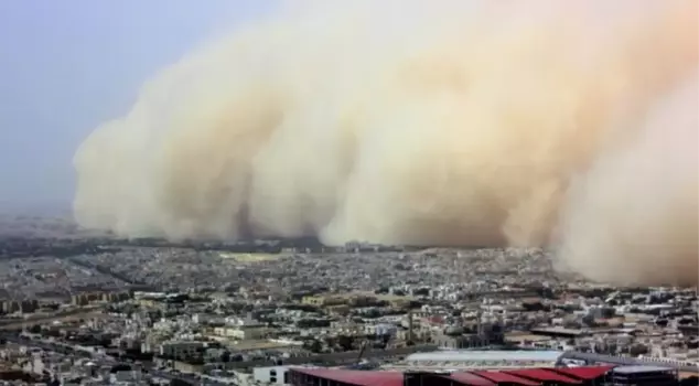 Education has been suspended in Iran due to a sandstorm.