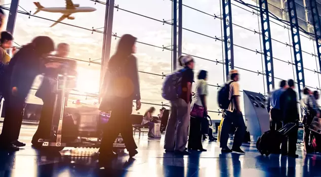 In April, plane tickets increased by 42%.