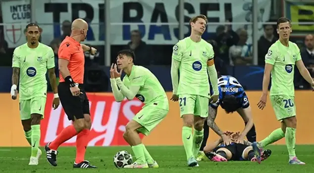 Big reaction from Barcelona to the referee of the Inter match: He should be investigated.