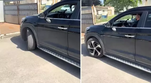 The method he used to avoid paying the tow truck has sparked controversy.