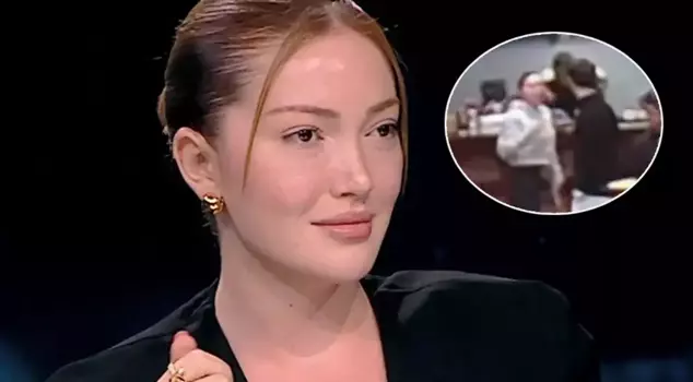 In the incident involving Danla Bilic and Berk Çetin, violent footage has emerged.