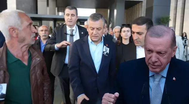 The first comment from Erdoğan on the attack against Özgür Özel.