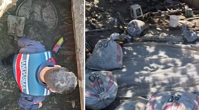 They found a 2,000-year-old mosaic during an unauthorized excavation and were caught while trying to sell it to Italians.