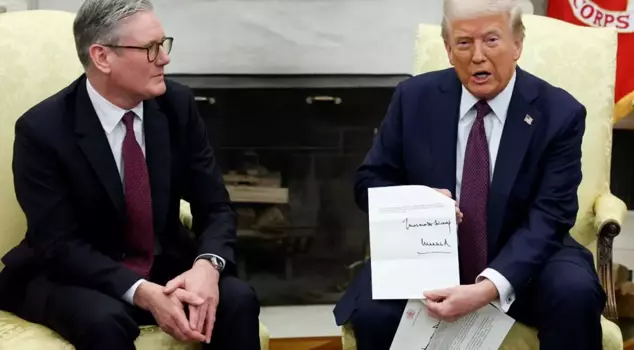U.S. President Donald Trump: We have signed a groundbreaking trade agreement with the United Kingdom.