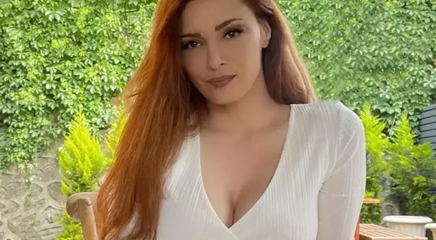 Mine Tugay kicked off the summer season in her red swimsuit.