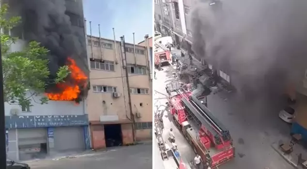 Explosion in motorcycle repair shop: 1 dead, 3 injured.