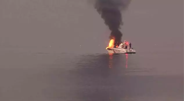 Fire at Tuzla Marina: 4 boats rendered unusable.