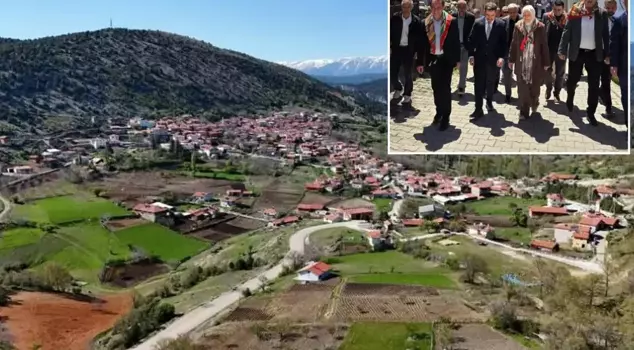 Thousands flock to this village for the meal held once a year.