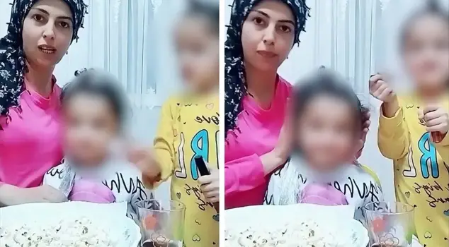 The woman who filmed a makeup video with her children faced backlash: She is using her children for money.