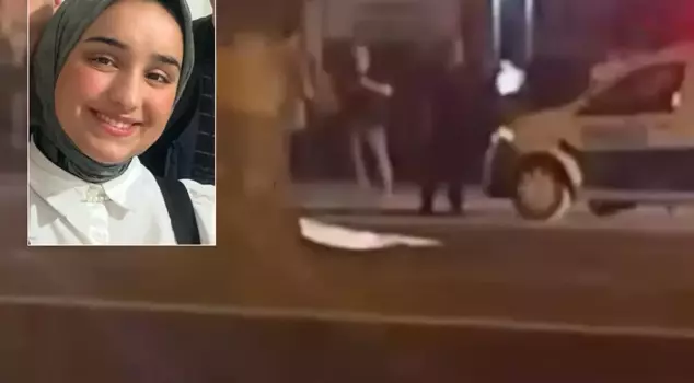 Mysterious death! A tanker hit the young girl who jumped out of the vehicle.