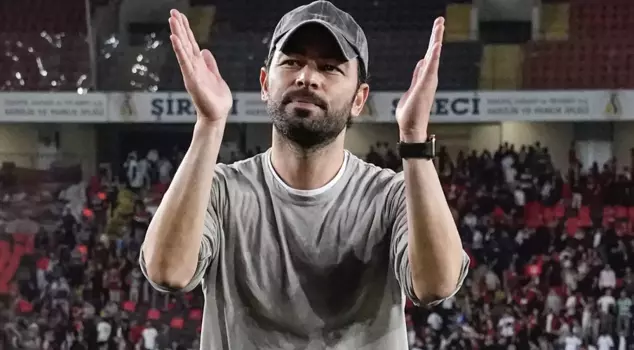 A farewell signal from Selçuk İnan at Gaziantep FK.