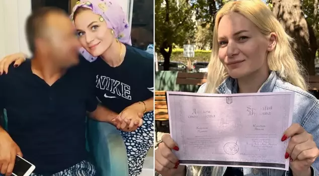 A young woman who lost 55 million lira to the man she called 