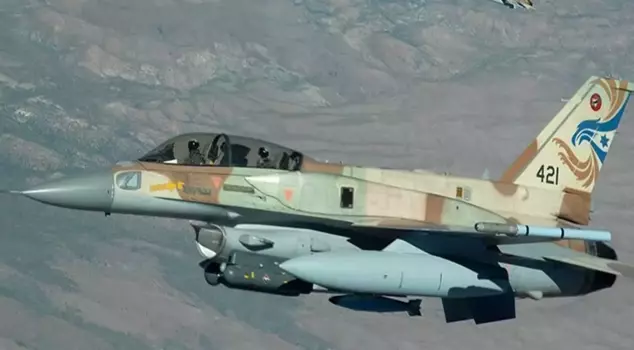The Israeli warplane missed its target and accidentally bombed its own country.