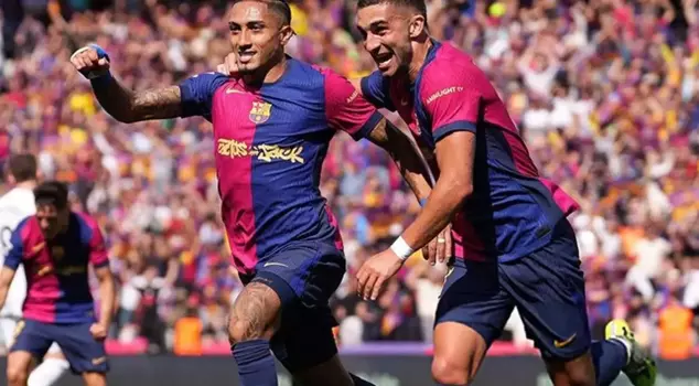 In El Clasico, there were a total of 6 goals in the first half! Barcelona came back from 2-0 down.