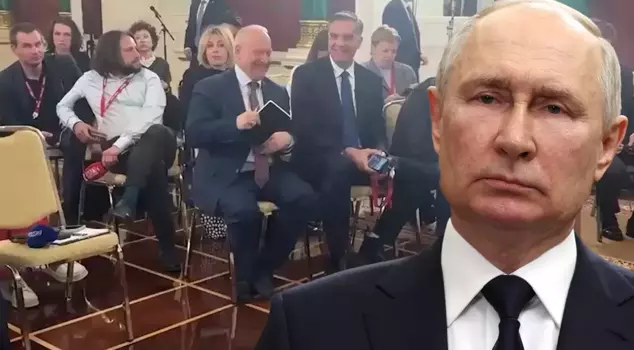 Putin gathered journalists from their beds at midnight.