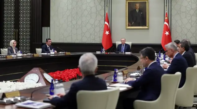 The main agenda is the PKK's decision to disband! The Cabinet convened under Erdoğan's leadership.